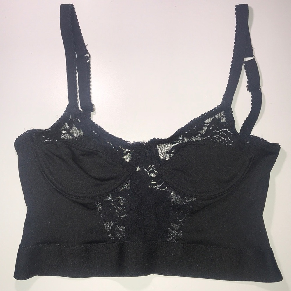 Black Lace Bra.